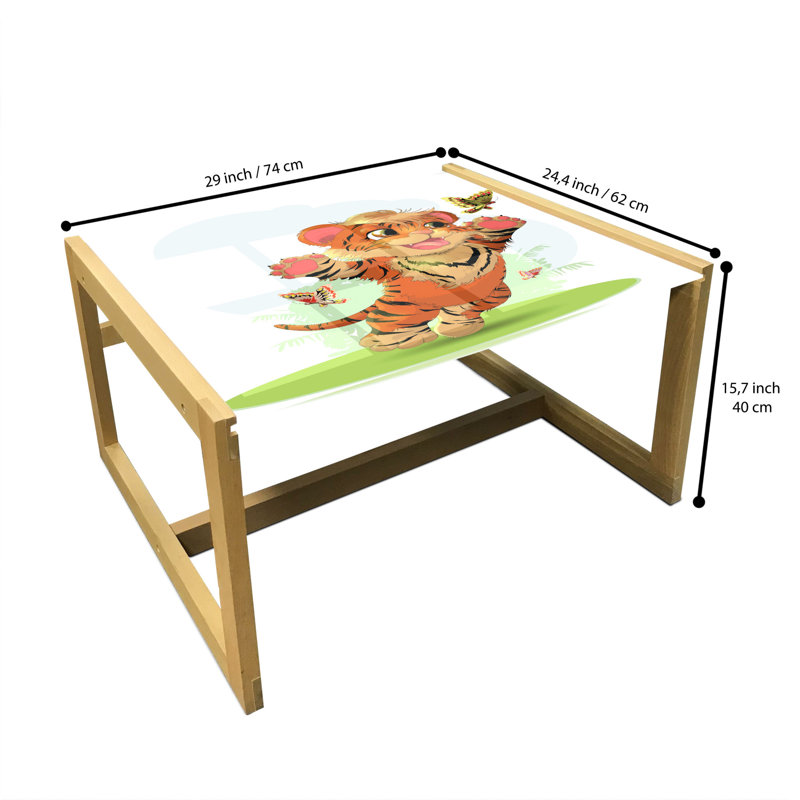 Jamerious Sled Coffee Table, 62cm H x 74cm W x 40cm D