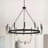 Allegra 46" W 12-Light Wagon Wheel Chandelier-961386900