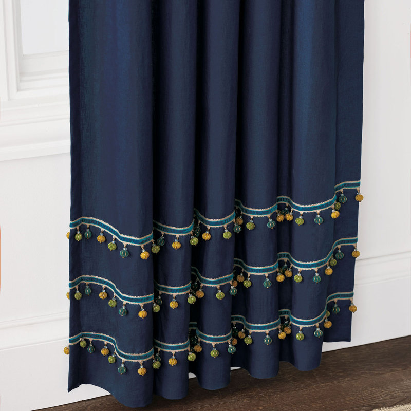 Fairuza Room Darkening Curtain, 48" W x 108" L