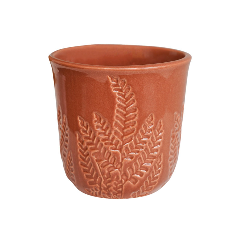 Ceramic Cachepot, Brown