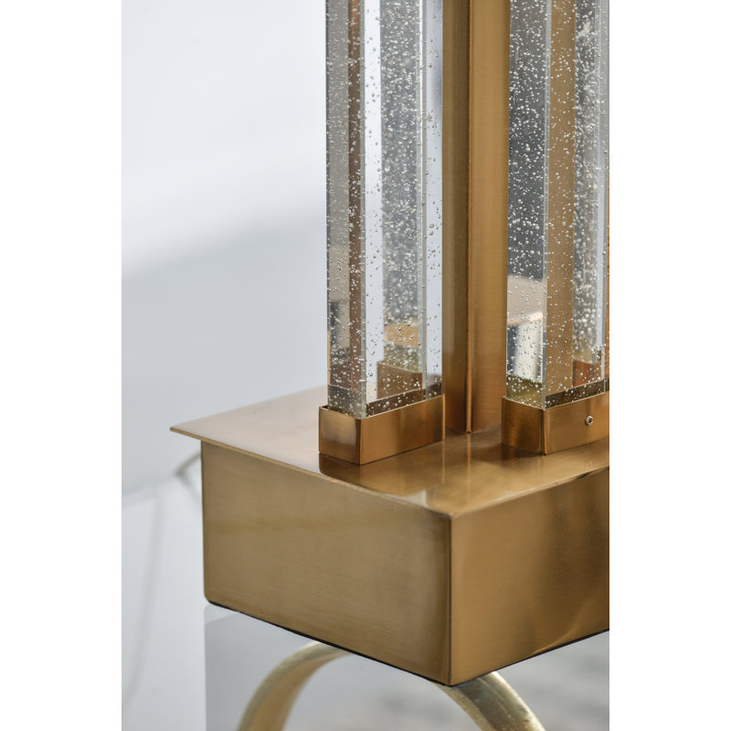 Lampe de table fantaisie dorée 31,5 "
