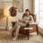 35”Wide Modern High Back Armchair-1451589313