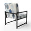Crissom - Upholstered Abstract Accent Arm Chair-1025243882