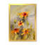 «Blossoming Vibrant Orange Wildflowers», reproduction d'art sur toile-69986181-69985912