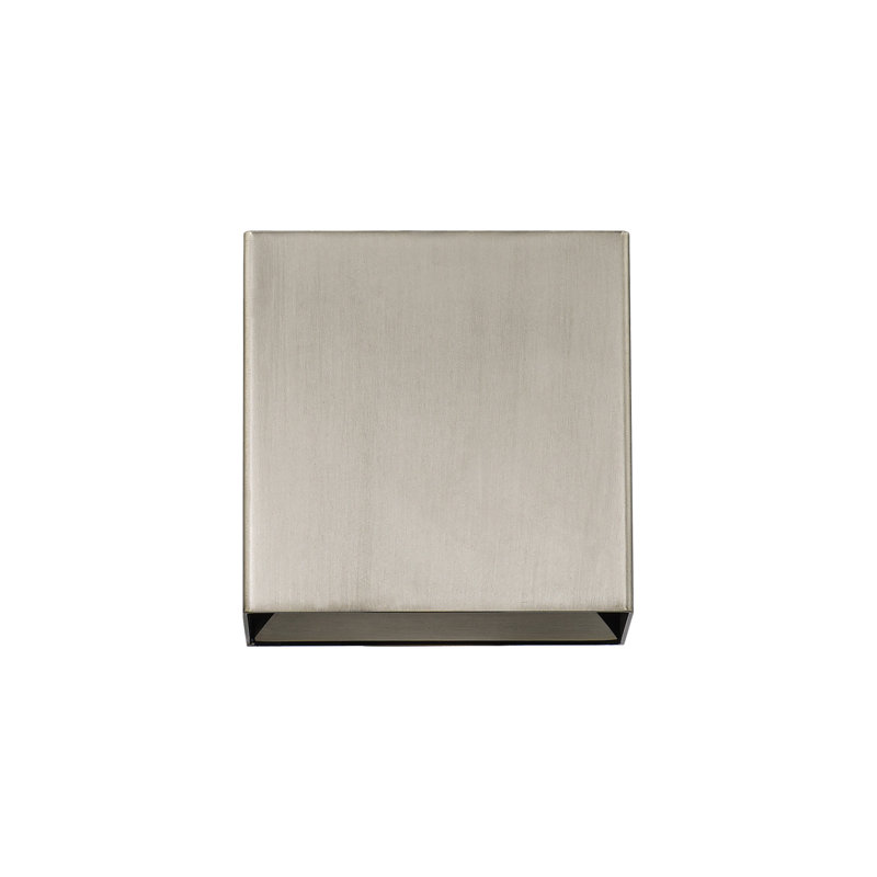 1 - Light LED Flush Mounted Sconce, 3000K, Brushed Nickel