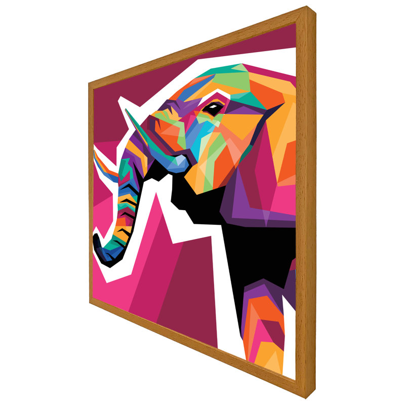 Athanassios Single Picture Frame Print, Black, 61cm H x 61cm W x 4cm D