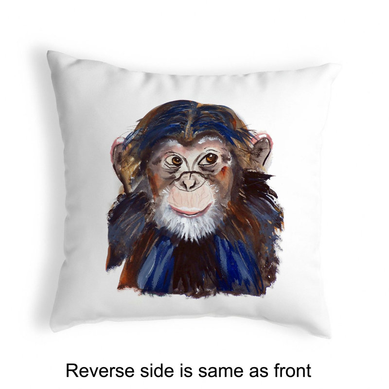  Coussin lombaire intérieur / extérieur Chimpanzee