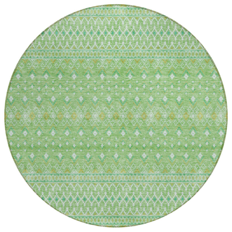  Bhavya Area Rug, Round 8'