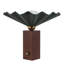 Furrow 14-in Red Table Lamp-1039490374