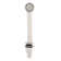 Sch. 40 PVC Tip-Toe Bathtub Leg Drain Assembly with Patented Deep Soak Overflow