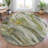 Machine Washable Indoor/Outdoor Xhevrie Olive Rug-111829252