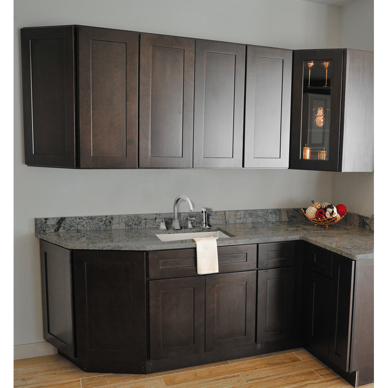 Ebern Designs Bendigo Kitchen Faucet with Side Spray, Satin Nickel