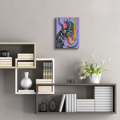 Red Barrel Studio® «Oh Hi Hello 1» par Ric Stultz, art mural en verre acrylique, ACR-41764