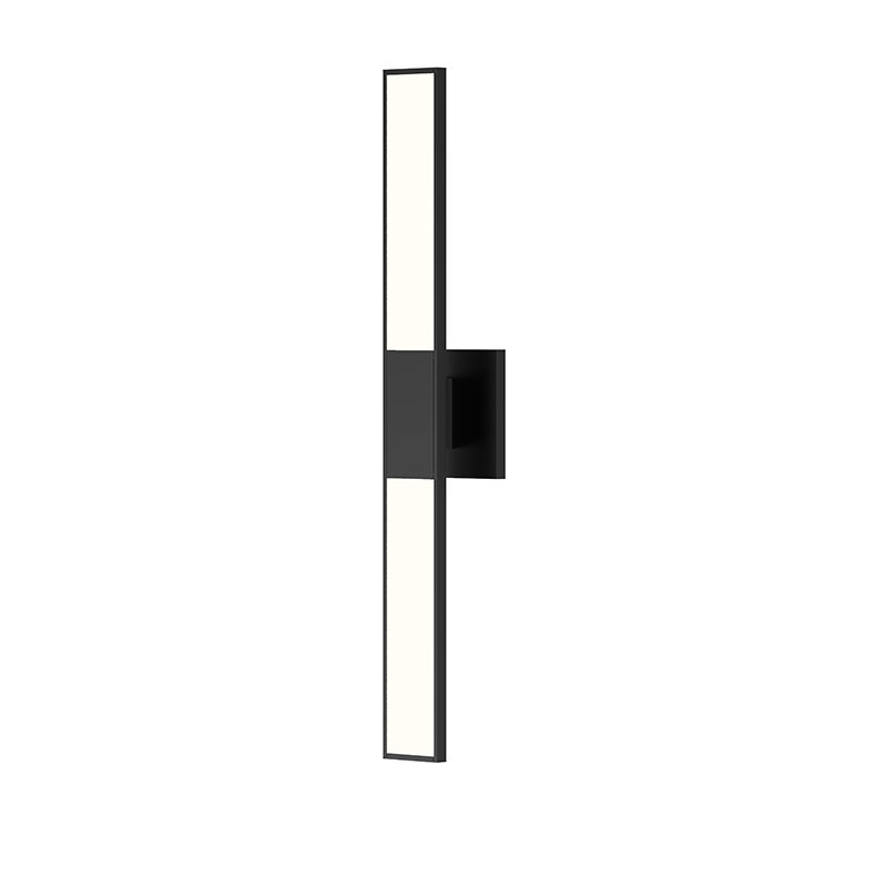 Planes™ 2 - Light LED Wallchiere, Satin Black, 24.25"H x 4.5"W