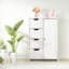Bathroom Storage Cabinet, Floor Cabinet With Adjustable Shelf And Drawers