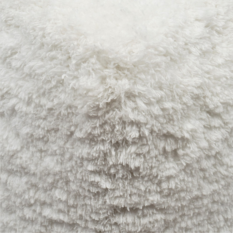 Pouf carré de 20 po de largeur