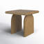 Fen Solid Wood End Table