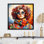 Creative Art Woman Fasion Portrait I - art mural mode
