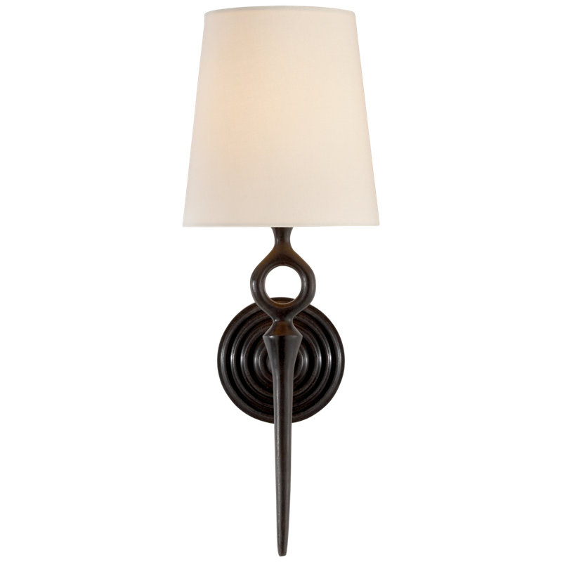 AERIN Bristol Single Sconce, Aged Iron