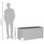 17 Stories Nykera 127cm W 74L Deck Box with Wheels-682066909