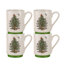 Spode Christmas Tree Stacking Mugs 12 Oz