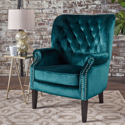 Korin Velvet Club Chair