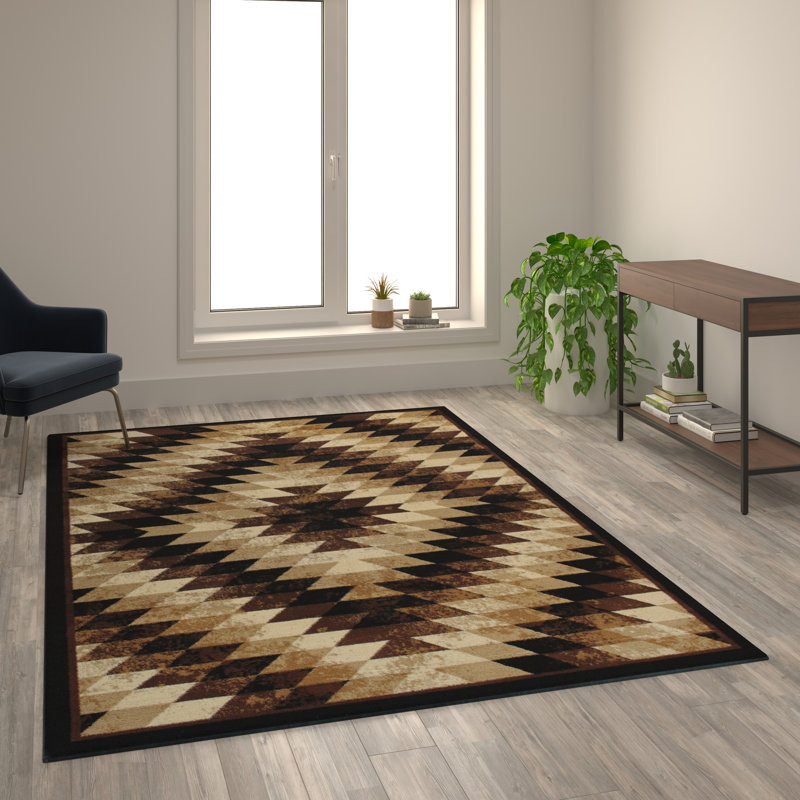 Tapis intérieur Akwasi, Rectangle 6 pi x 9 pi