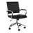 Martha Stewart Piper Upholstered Ribbed Faux Leather Swivel Home Office Chair with Armrests-89798335
