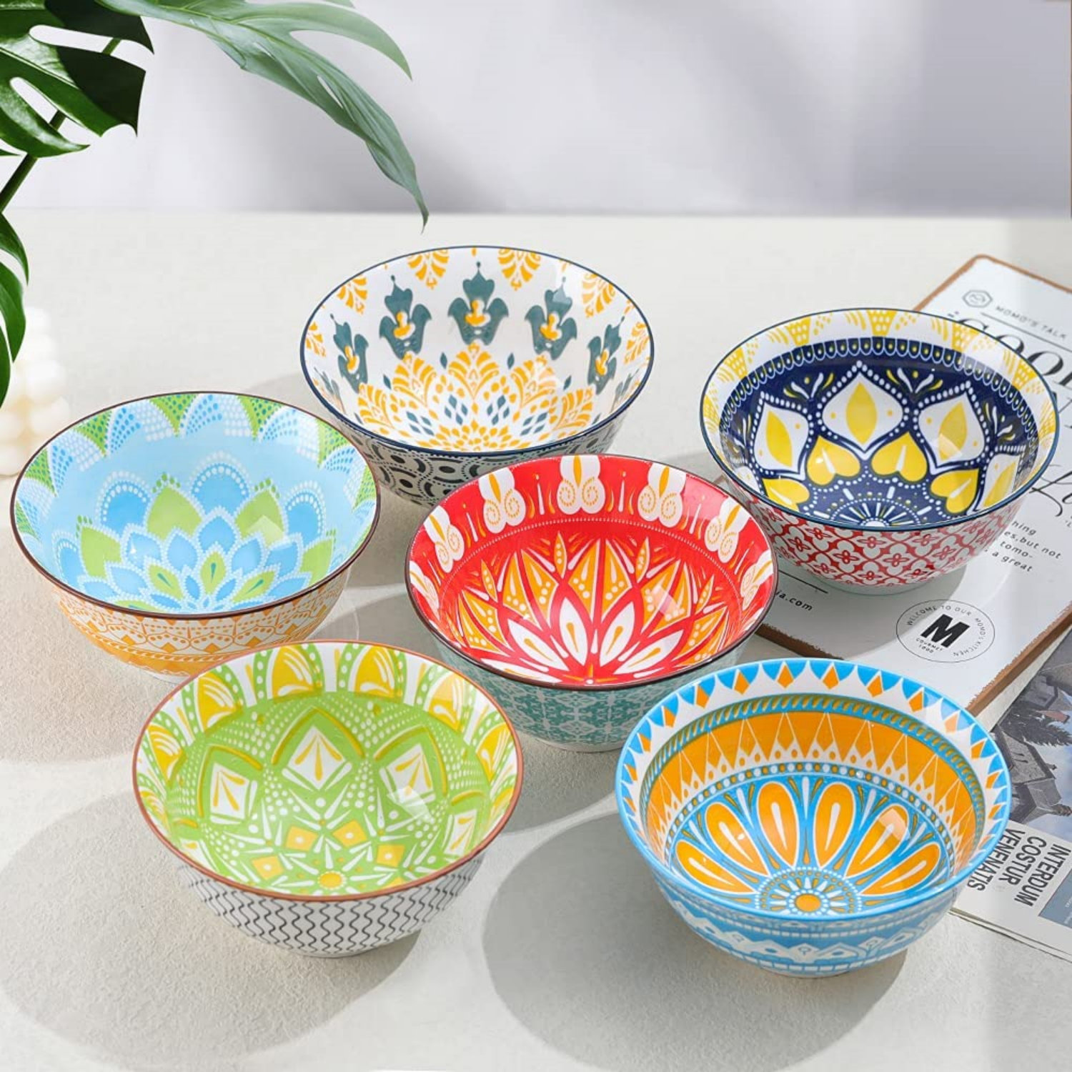 White Essential Cereal Bowls Set – Euro Ceramica