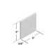 Cloe 5 in. x 5 in. Handmade-Look Ceramic Wall Glossy Subway Tile