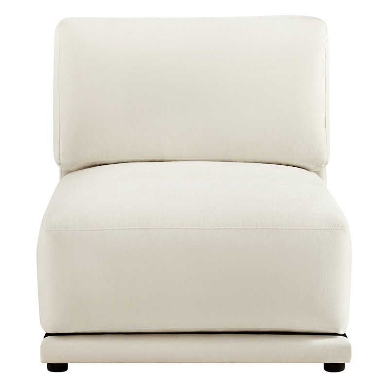 Fauteuil d'appoint Libbna, Crème