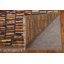 Tapis unique en laine brun 6 pi 8 po x 9 pi 8 po New Age