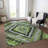 Machine Washable Indoor/Outdoor Xhevrie Aloe Rug-1899473263