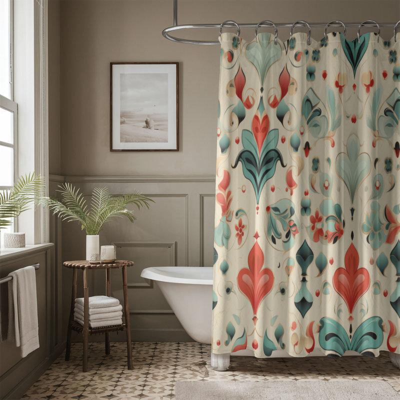 Game Imagery - Premium Shower Curtain, 74"H x 71"W