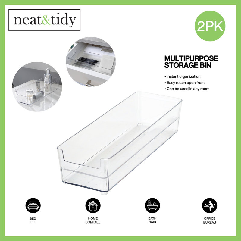 Rebrilliant Nyeisha Plastic Decorative Bin