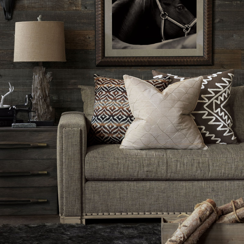 Maya Linen Square Pillow Cover & Insert