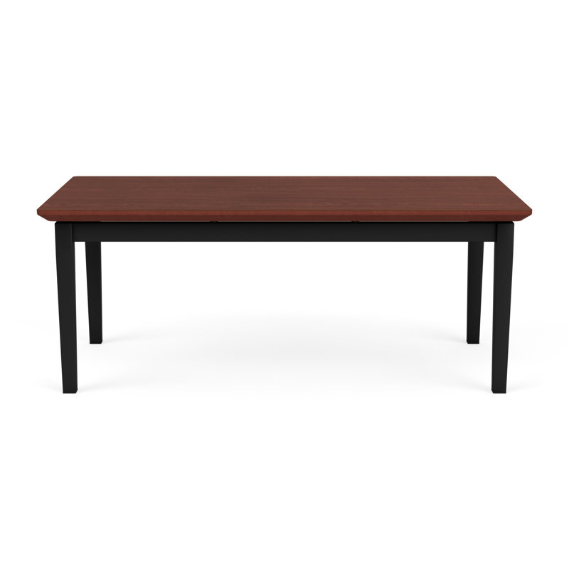 Table basse en acier Lenox, Noir, Cerise Canyon