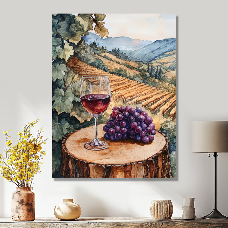Naccarato III - paysages, impressions d'art mural, H 32 po x l 24 po, Toile tendue, Ne s’applique pas