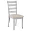 Ensemble de salle à manger 9 pièces en bois massif avec chaises à dossier échelle-1699517569-1699517570-1699517571
