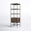 Gerti Narrow Etagere Bookcase