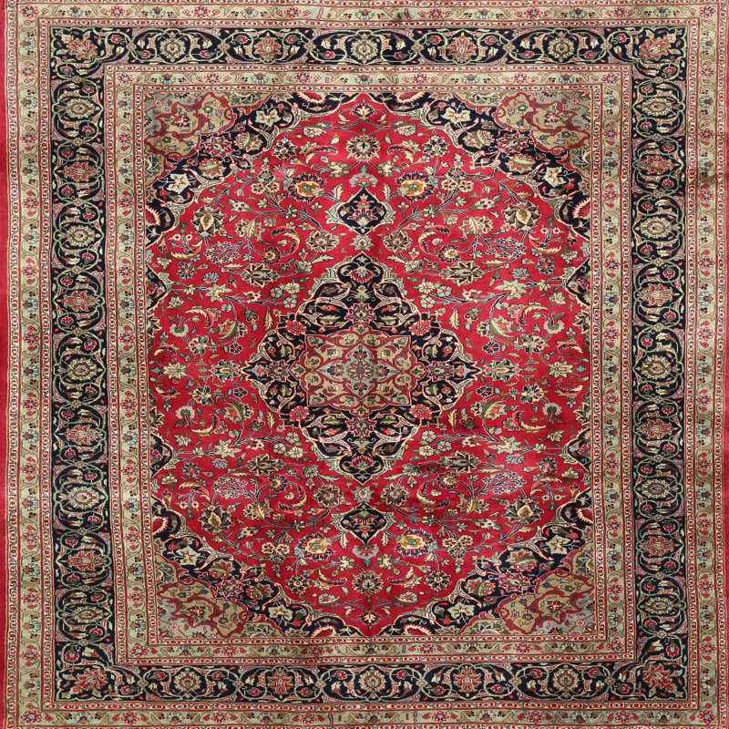 Oriental Indoor Rug, Square 5'
