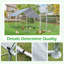 Parc à poules avec grillage Deryck