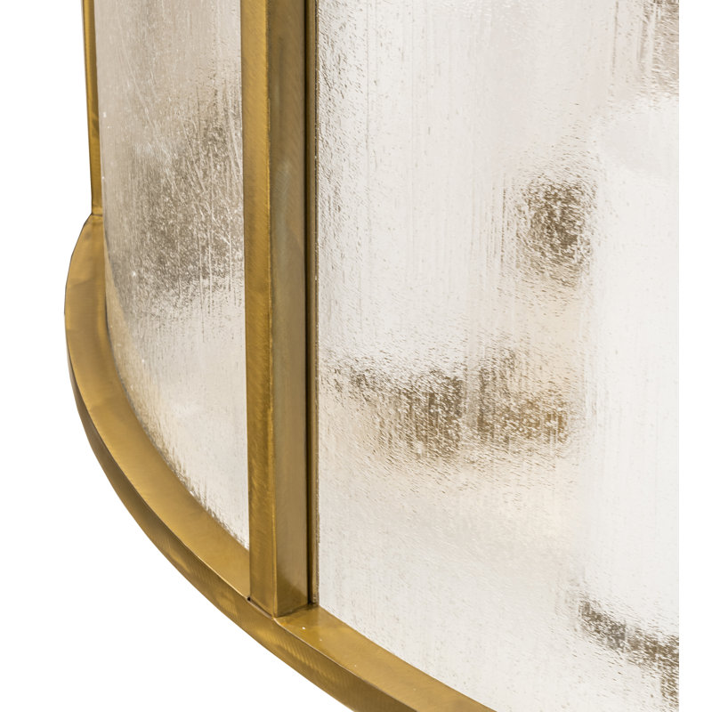 Lustre tambour 8 lumières DEL
