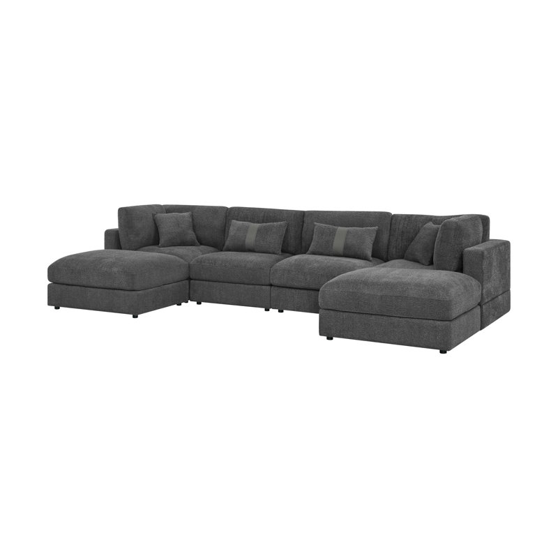 Luxecloud Modular Sectional, Green