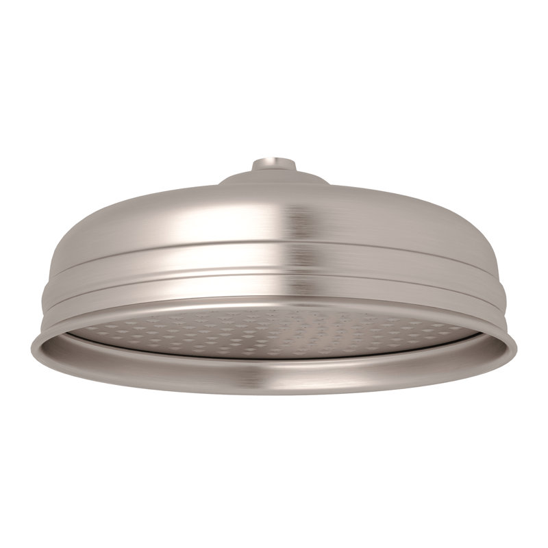 12" Rain Shower Head, Satin Nickel