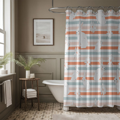Rideau de douche Boho