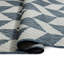 Tapis intérieur / extérieur bleu / crème Nicole-67637864
