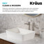 Indy Single Hole Bathroom Faucet-46341444