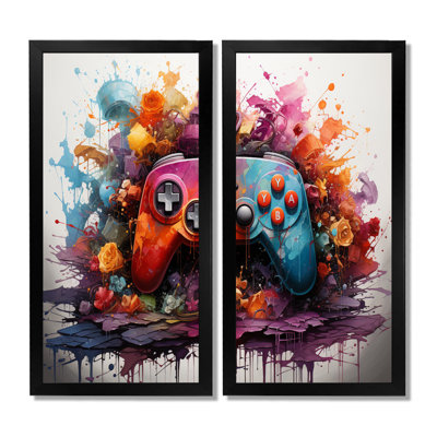 Art graphique sur toile Neon