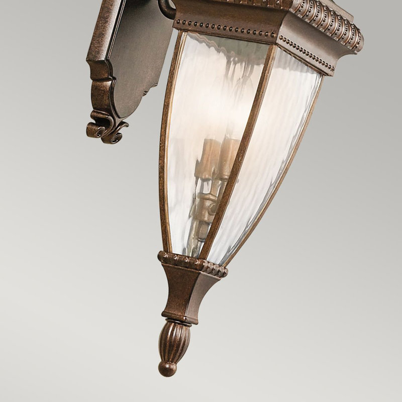 Etheridge 2 - Bulb 64.1cm H Outdoor Wall Lantern, 64.1'' H X 18.4'' W X 26.7'' D